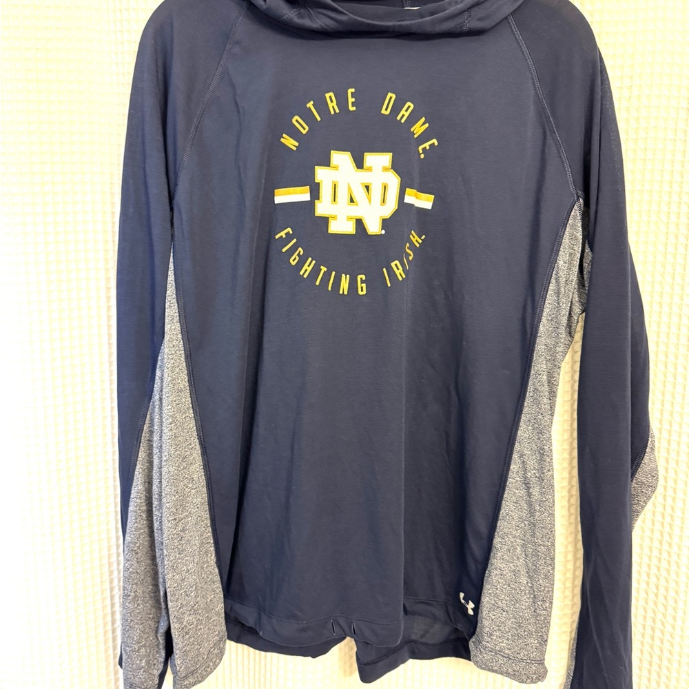 Under Armour Notre Dame HeatGear Shirt
